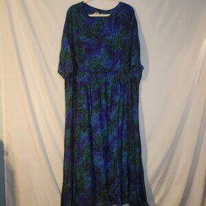 We Be Bop Maxi Dress 4x NWOT